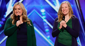 Picture of Holly and Kim.